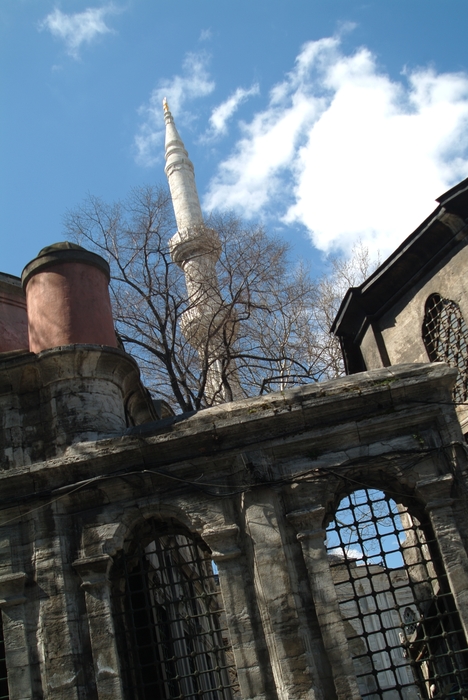 Mahmut Pasha Mosque Minaret, Istanbul, Turkey