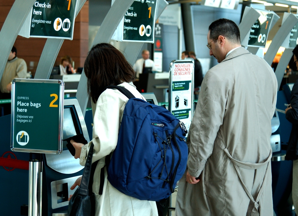 Airport Terminal Ticket Terminals