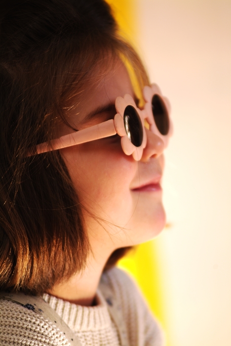 Young Girl with Sunglasses