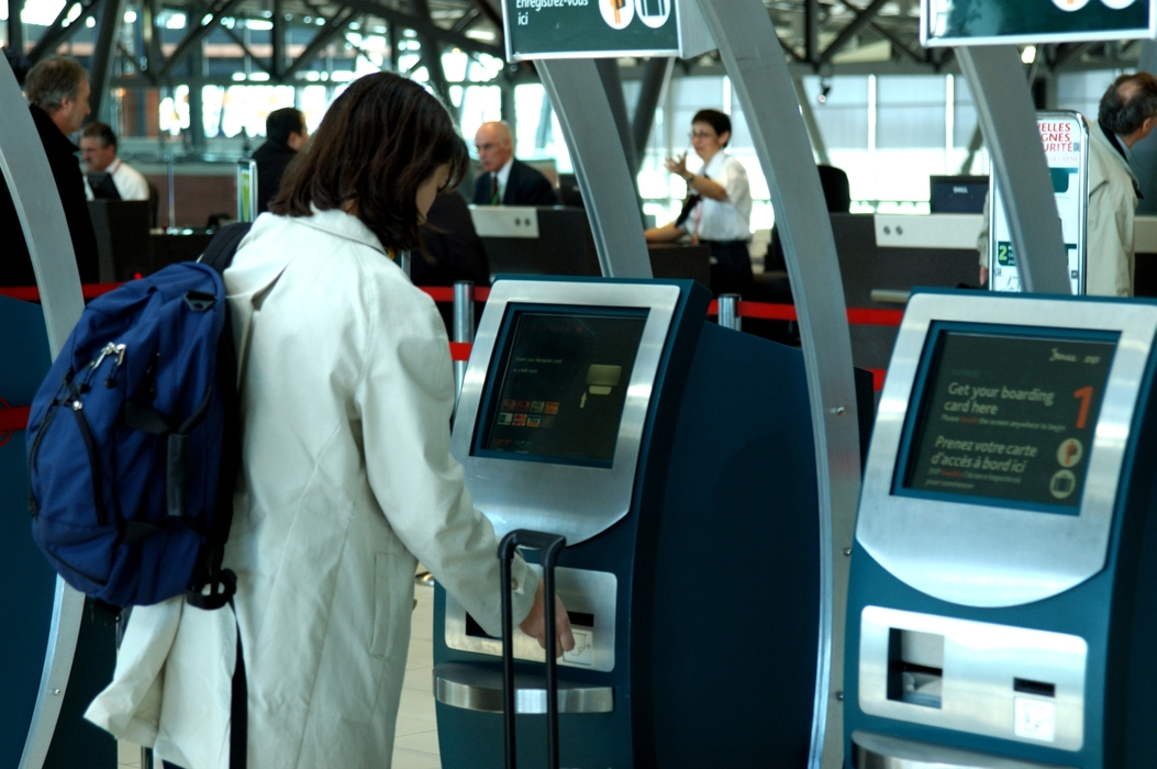 Airport Terminal Ticket Terminals