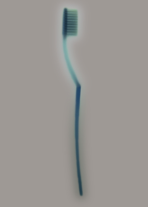 Blurred Silhouette Toothbrush