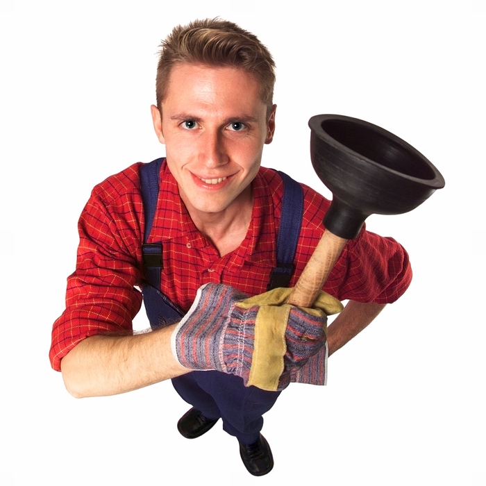 Plumber with Plunger
