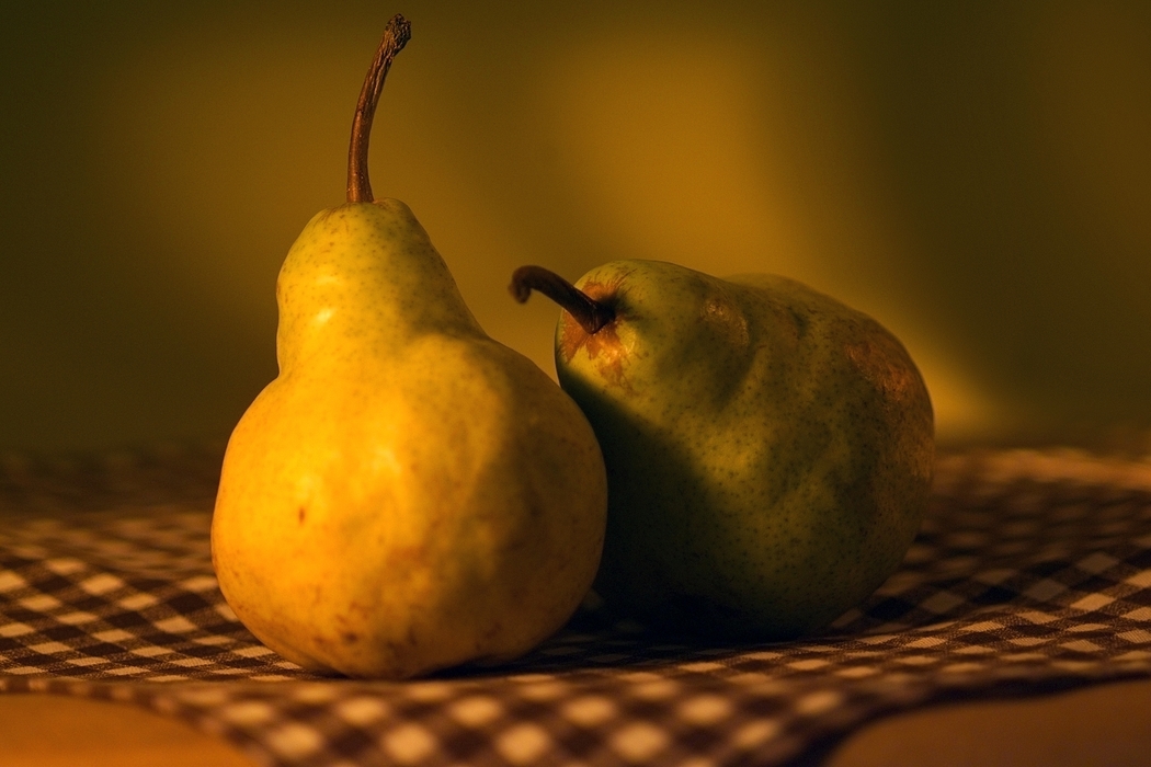 Ripe Pear Still Life