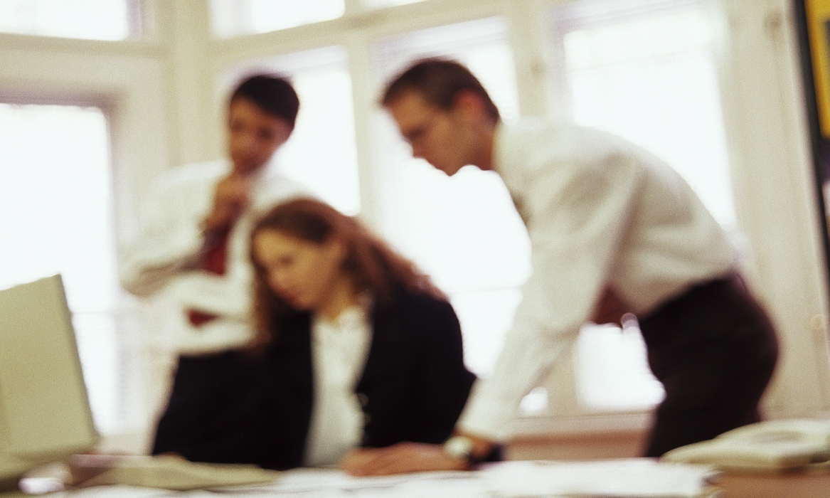 Business People Collaborating on a Project