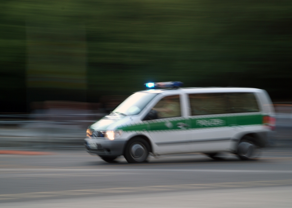 Police Emergency Vehicle, Berlin, Germany