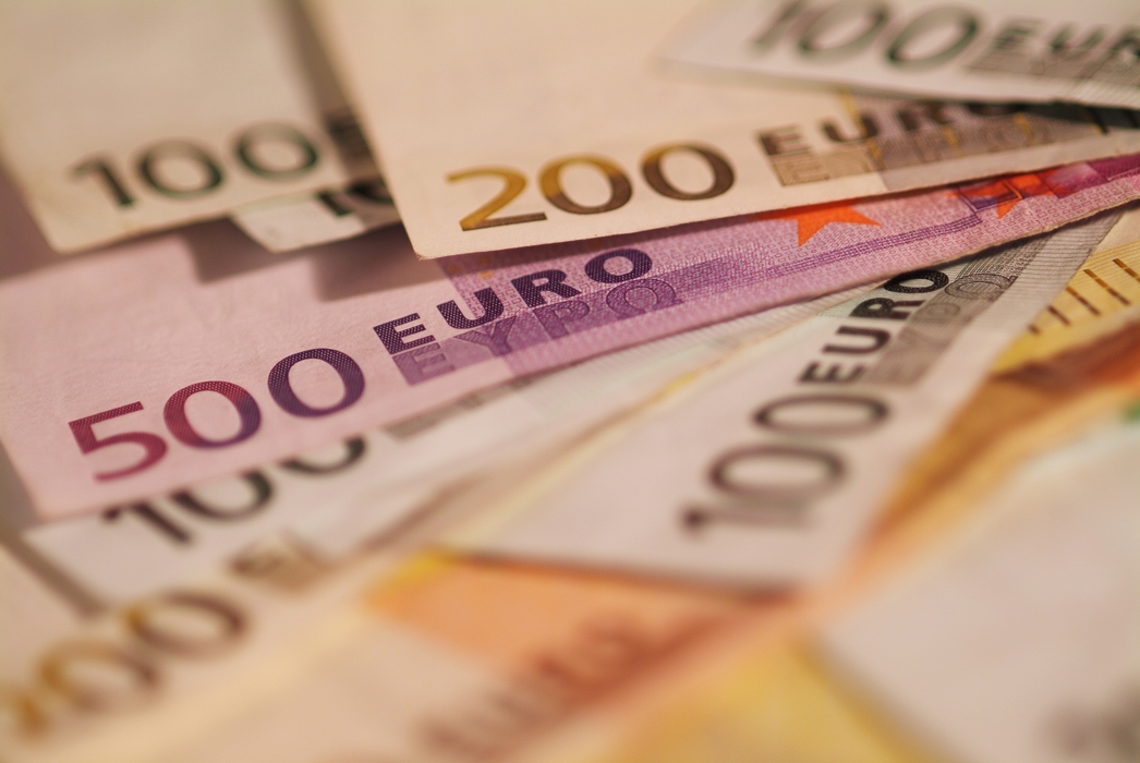 Euro Money Bills