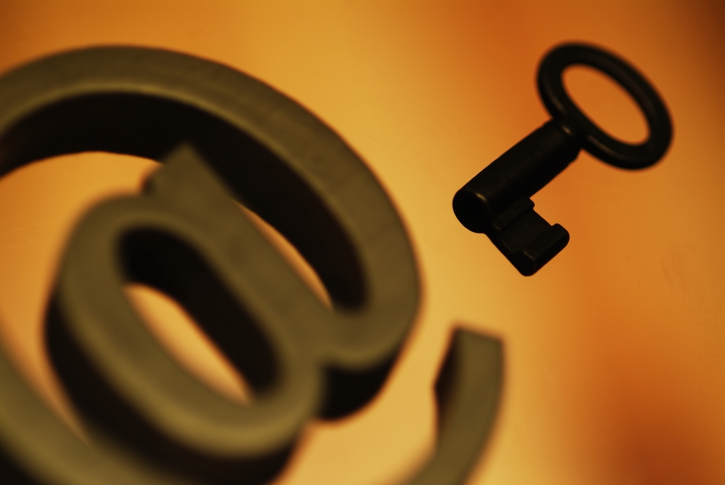 Email Symbol and Skeleton Key