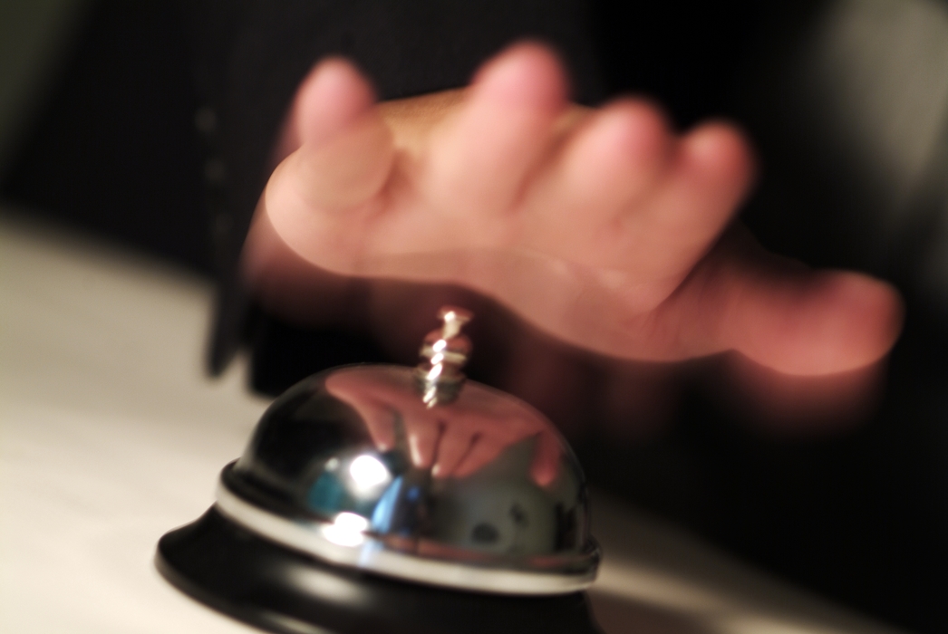 Hand Ringing Service Desk Bell