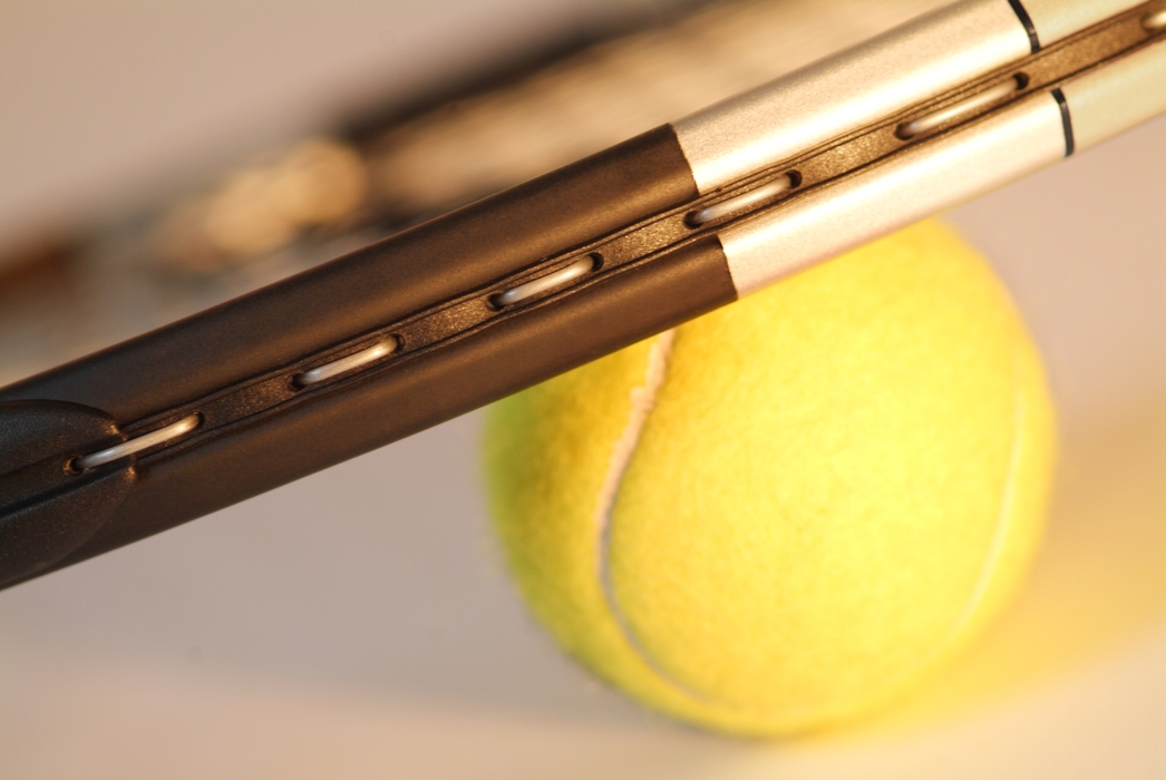 Tennis Racket and Ball