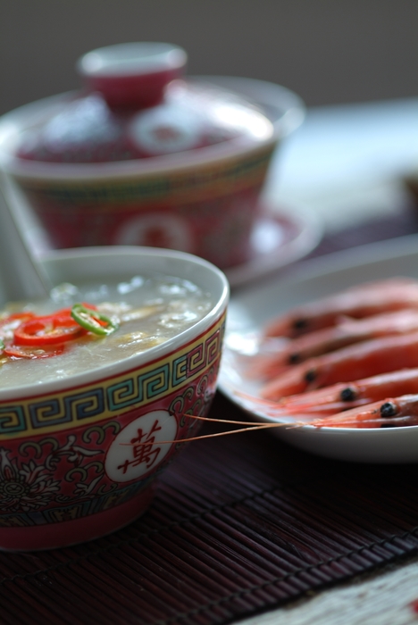 Chinese Soup with Shrimp