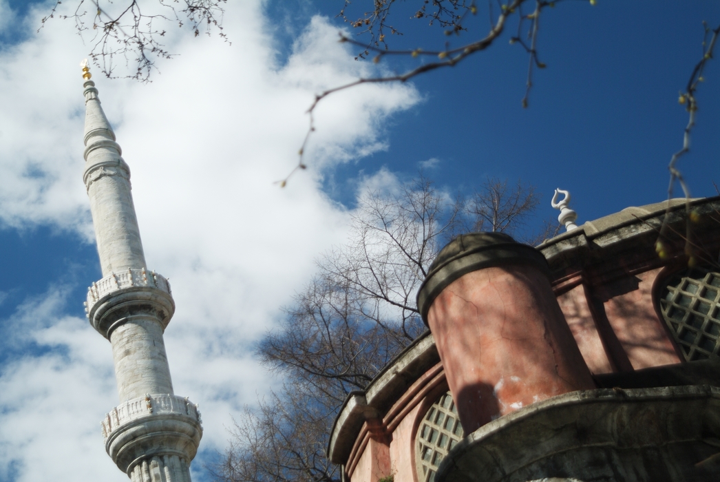 Mahmut Pasha Mosque Minaret, Istanbul, Turkey