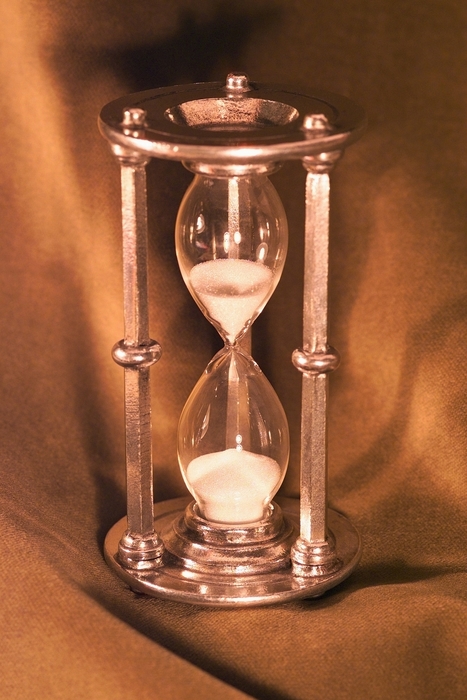 Hourglass with Sands of Time