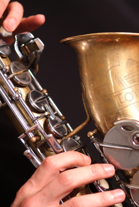 Concert Saxophonist in the Orchestra