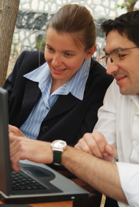 Business People Collaborating on a Project