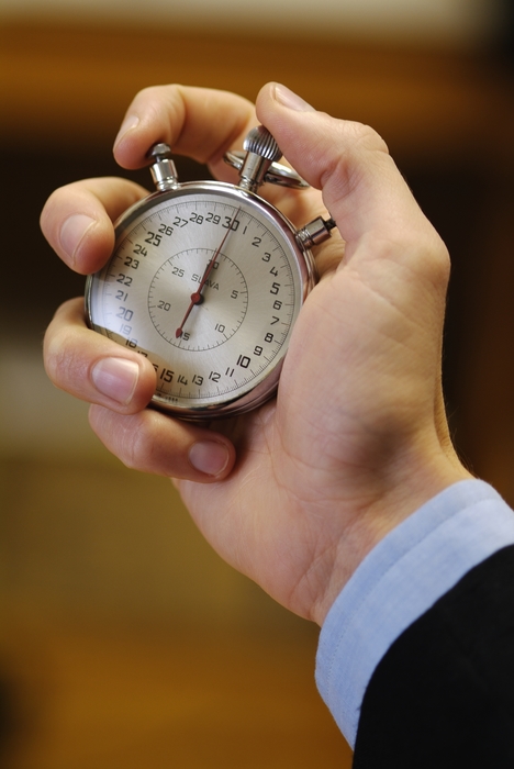 Hand with Stopwatch