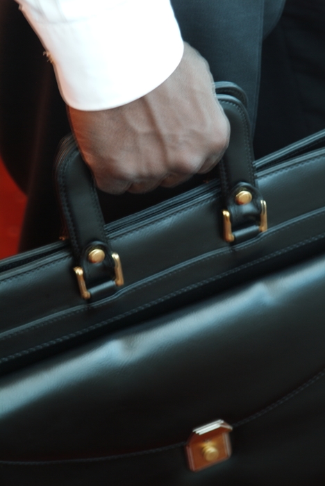 Businessman Carrying a Briefcase