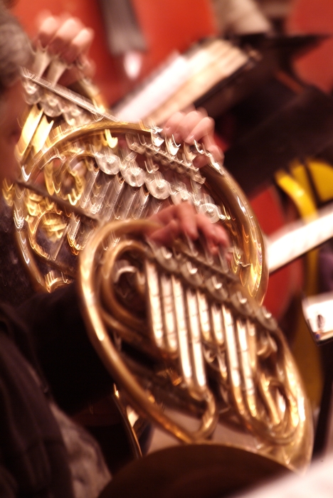 French Horn Players Playing