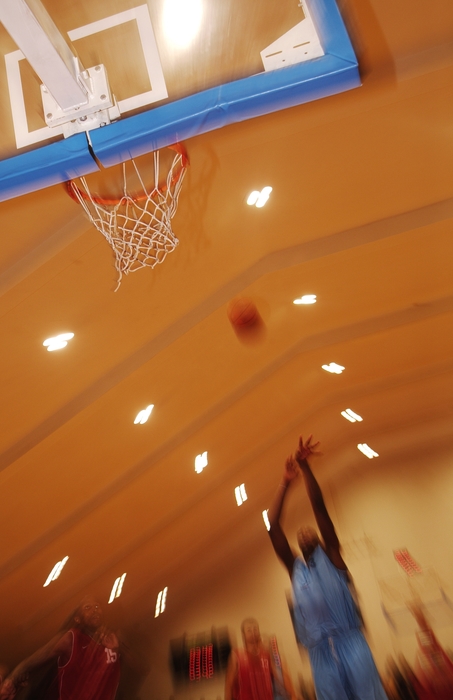 Basketball Player Free Throw