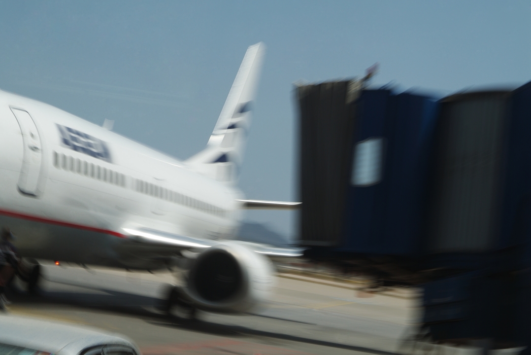 Commercial Jet on the Tarmac