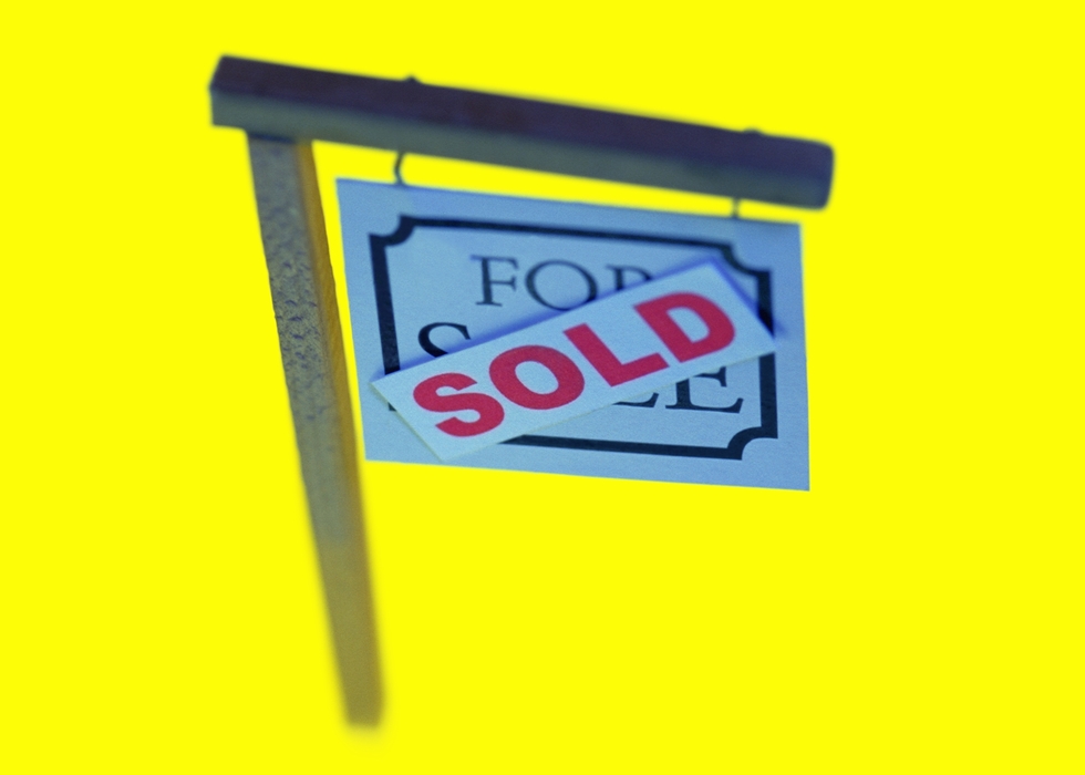 Real Estate Sold Sign