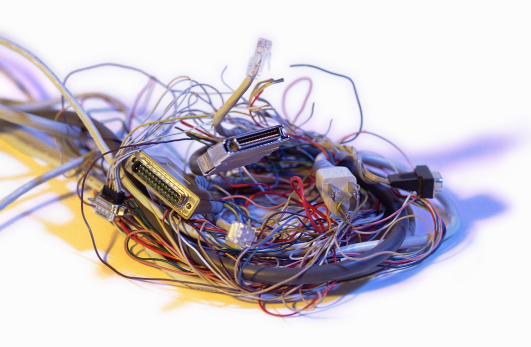 Wires and Plugs in a Jumble