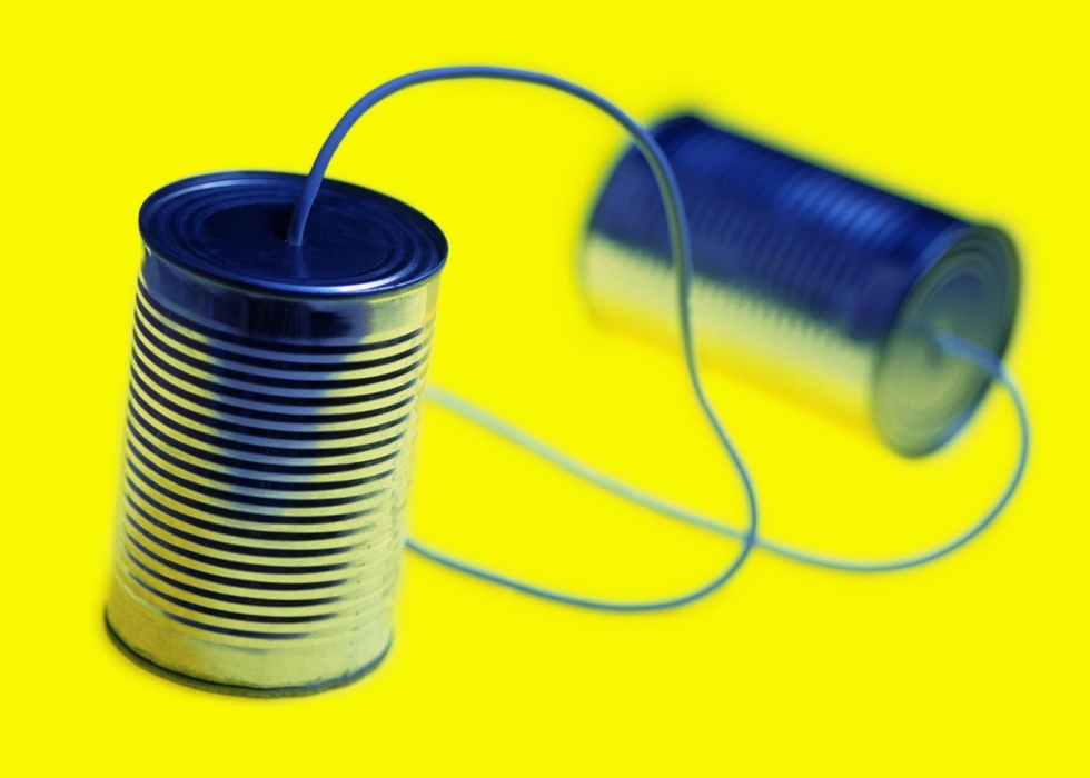 Two Tin Cans Tied Together