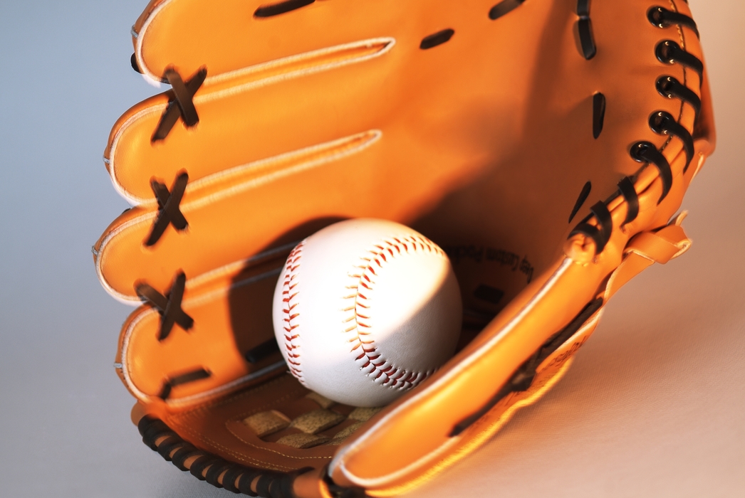 Baseball Glove and Ball