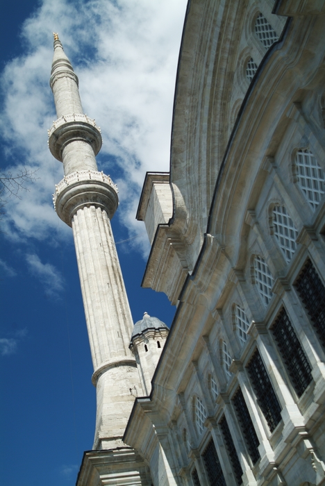 Nuruosmaniye Mosque Minaret, Istanbul Turkey