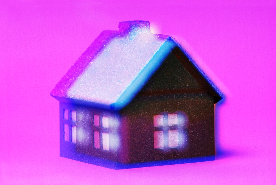 Shimmering Gingerbread House