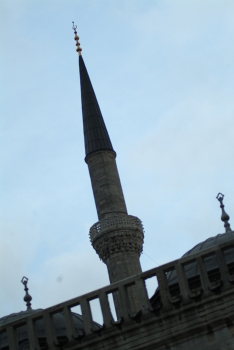 People Praying in The Istanbul Mosque