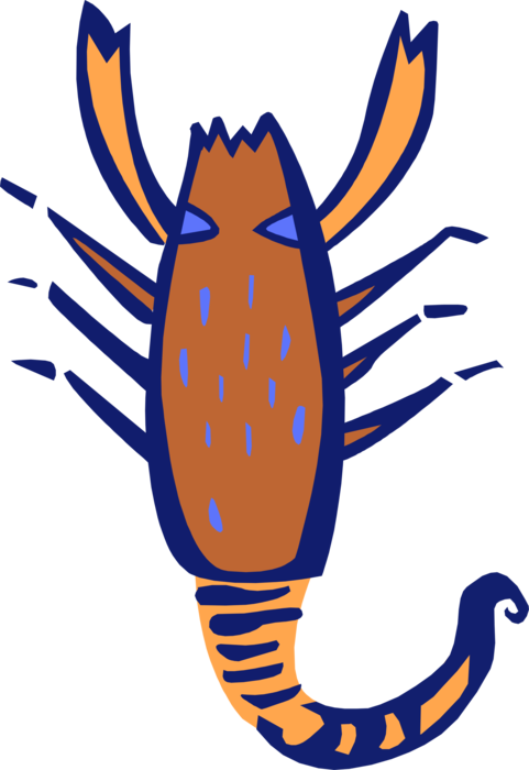 Vector Illustration of Clawed Lobster Shellfish Marine Crustacean Seafood