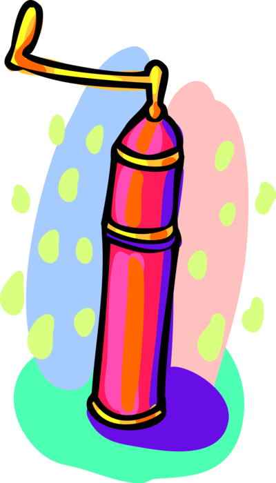 Vector Illustration of Pepper Grinder Peppermill