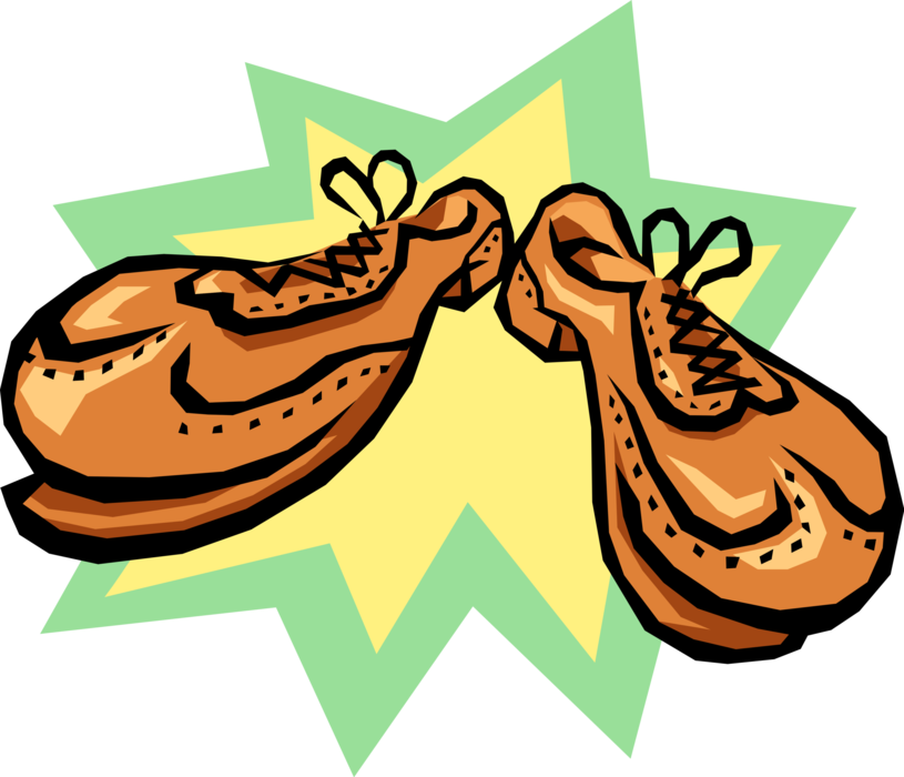 Vector Illustration of Footwear Shoes