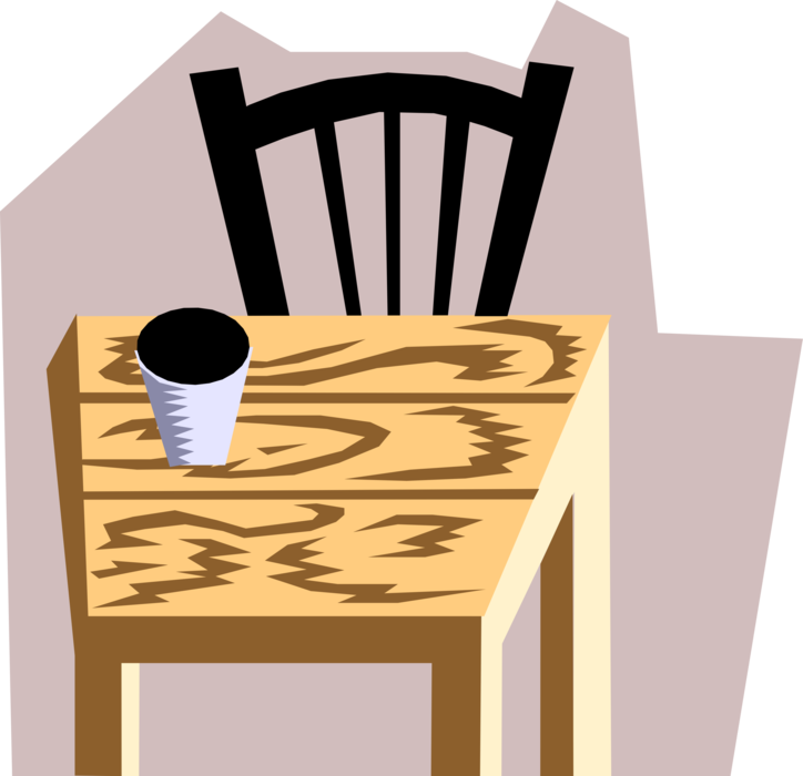 Vector Illustration of Home Furnishings Chair Furniture