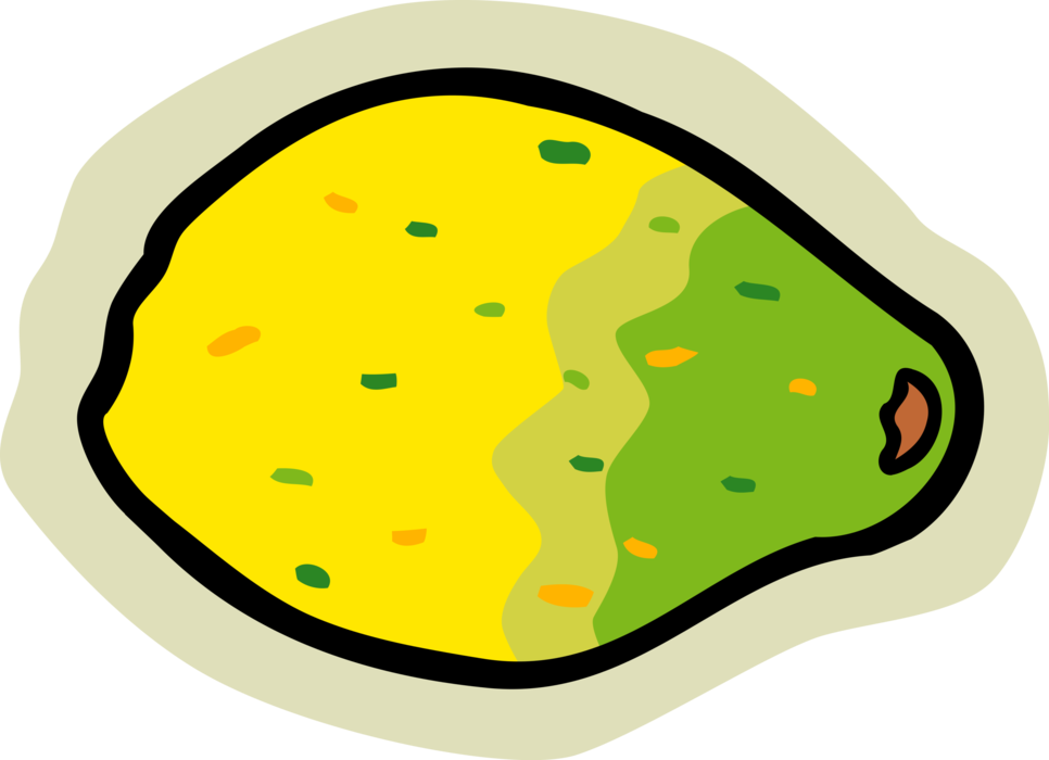 Vector Illustration of Papaya or Pawpaw Edible Fruit and Cooking Aid Also used in Traditional Medicine