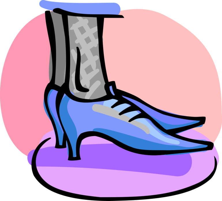 Vector Illustration of Footwear Shoes
