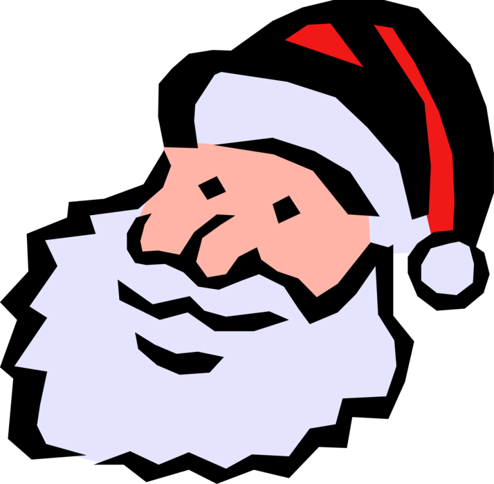 Vector Illustration of Festive Season Christmas Santa Claus