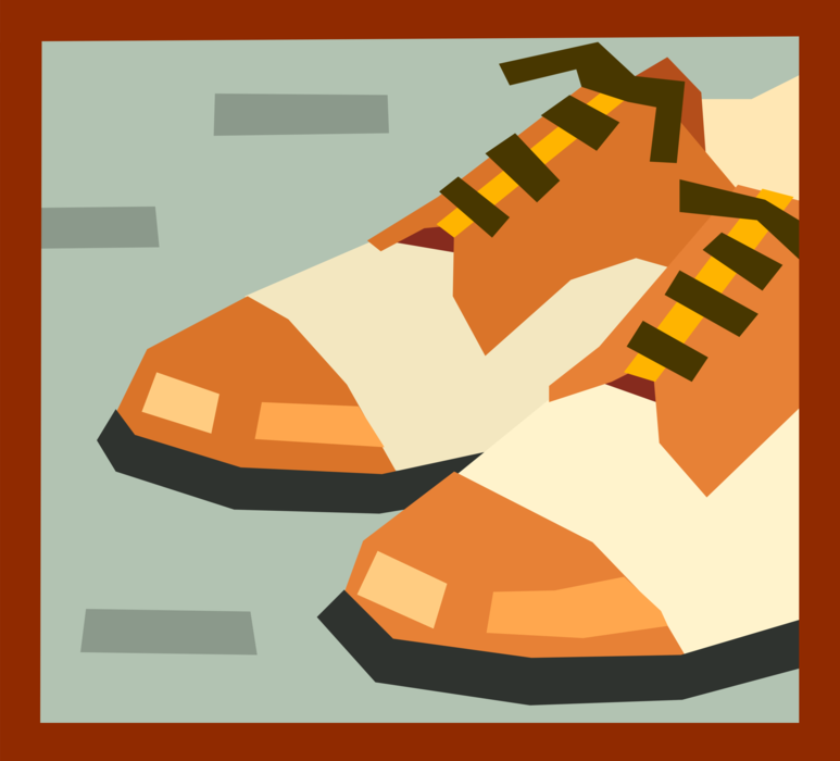 Vector Illustration of Footwear Shoes