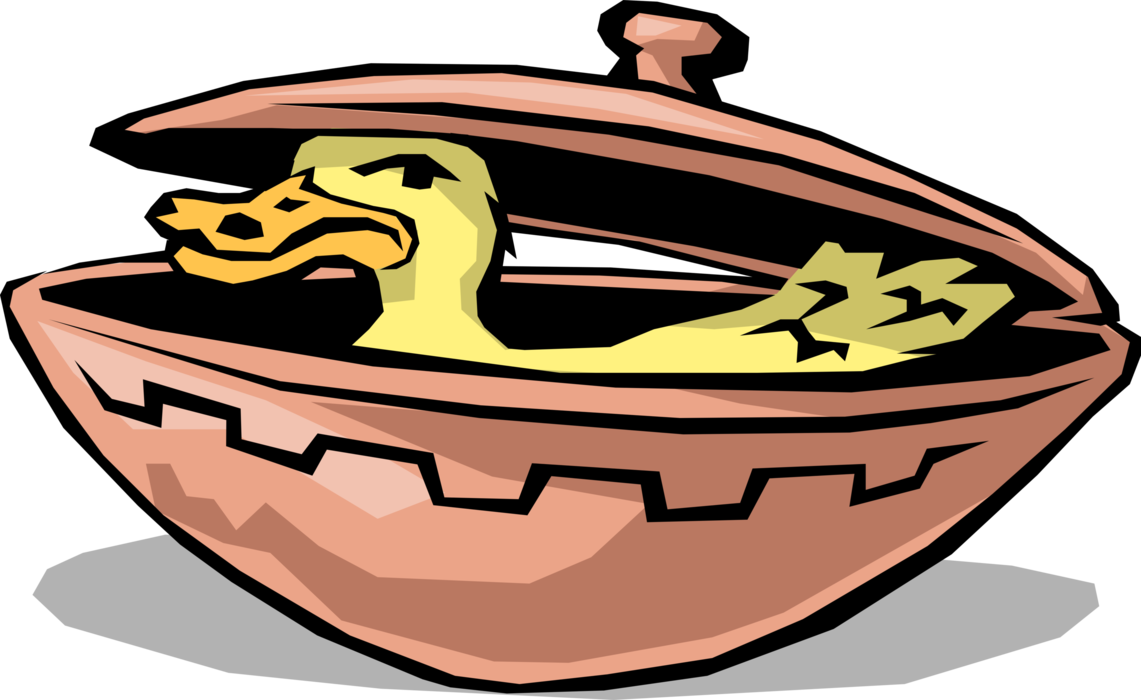 Vector Illustration of Chinese Cuisine Food Peking Duck Famous Duck Dish from Beijing