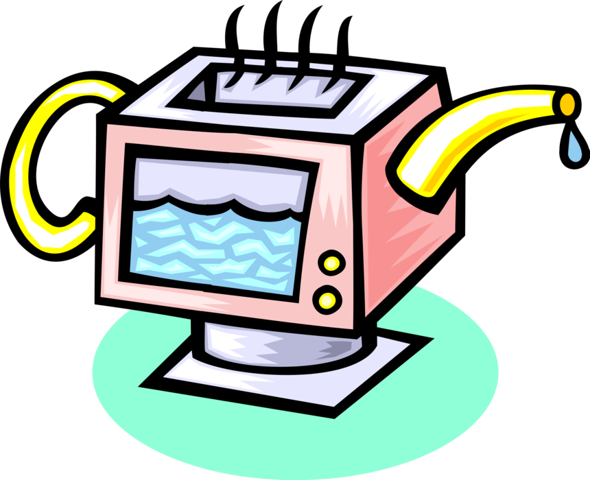Vector Illustration of Computer Concept