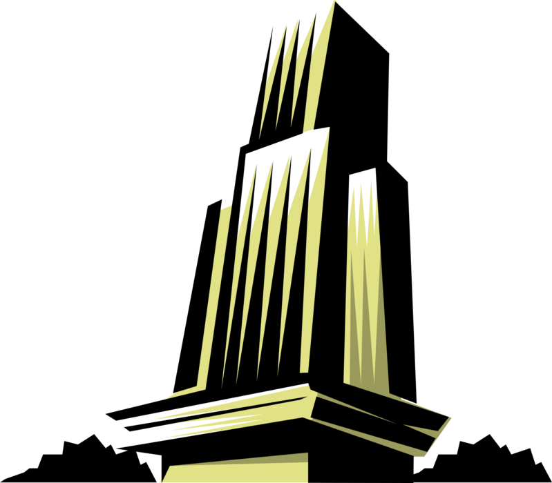 Vector Illustration of Tower Symbol