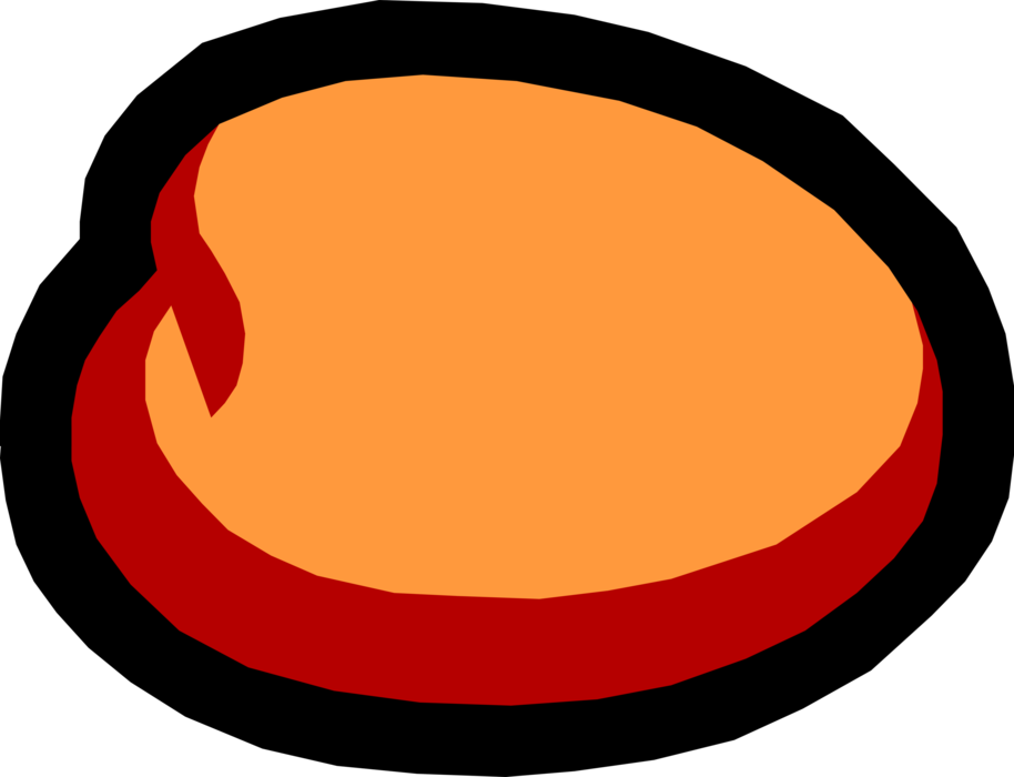 Vector Illustration of Apricot Fruit full of Beta-Carotene and Fiber