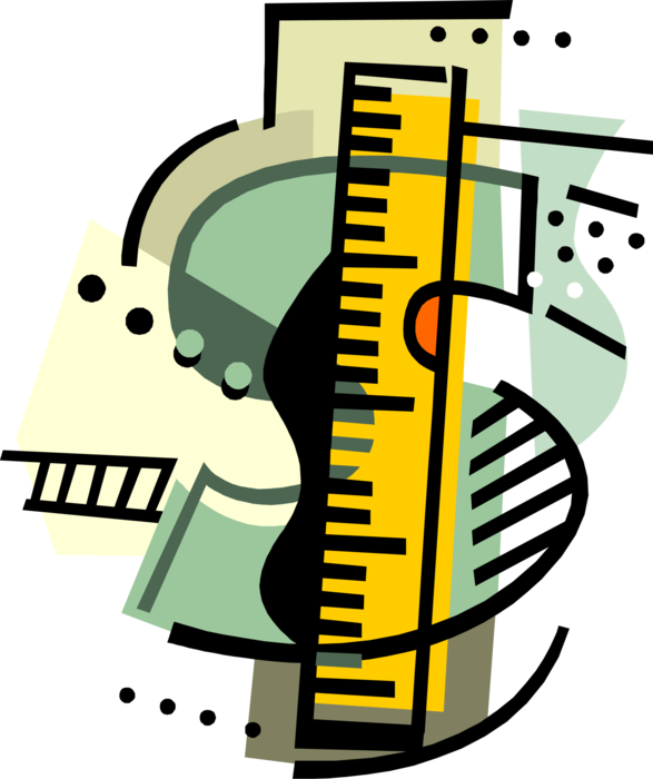 Vector Illustration of Tools of Financial Measurement