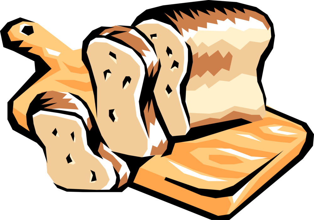 Vector Illustration of Loaf of Freshly Baked Bread