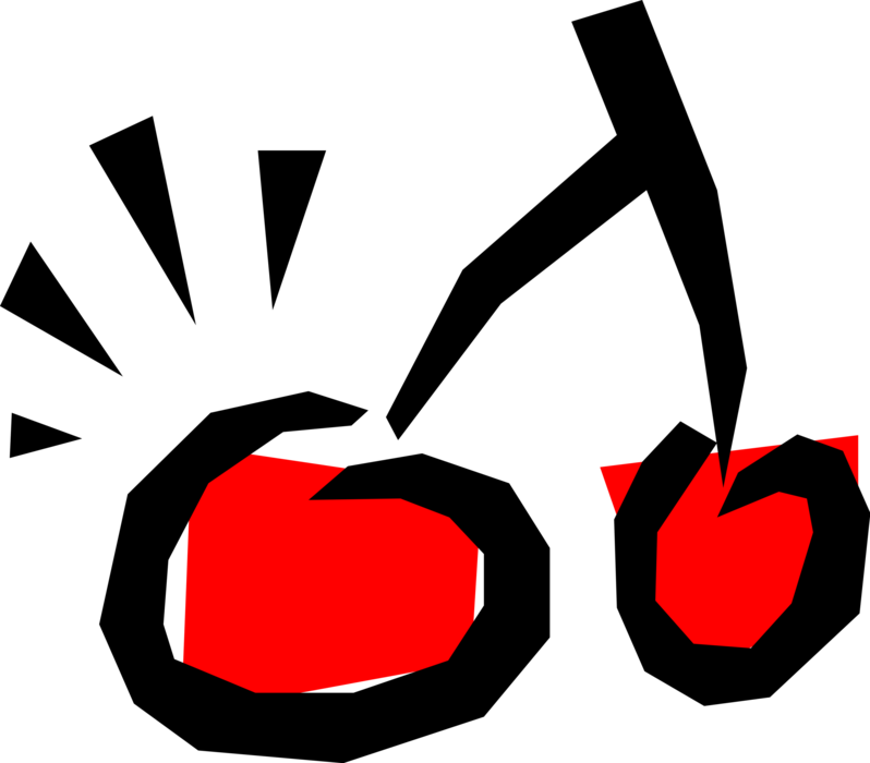 Vector Illustration of Sweet Fruit Cherries