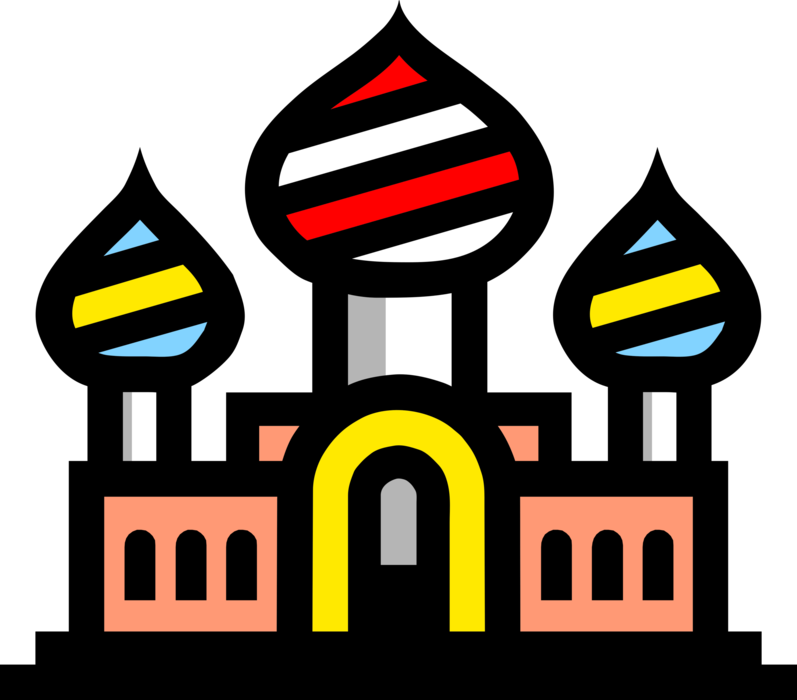 Vector Illustration of Orthodox Christian Church Symbol