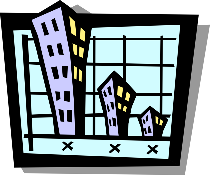 Vector Illustration of Sales Chart Diagram or Graph is Graphical Representation of Data