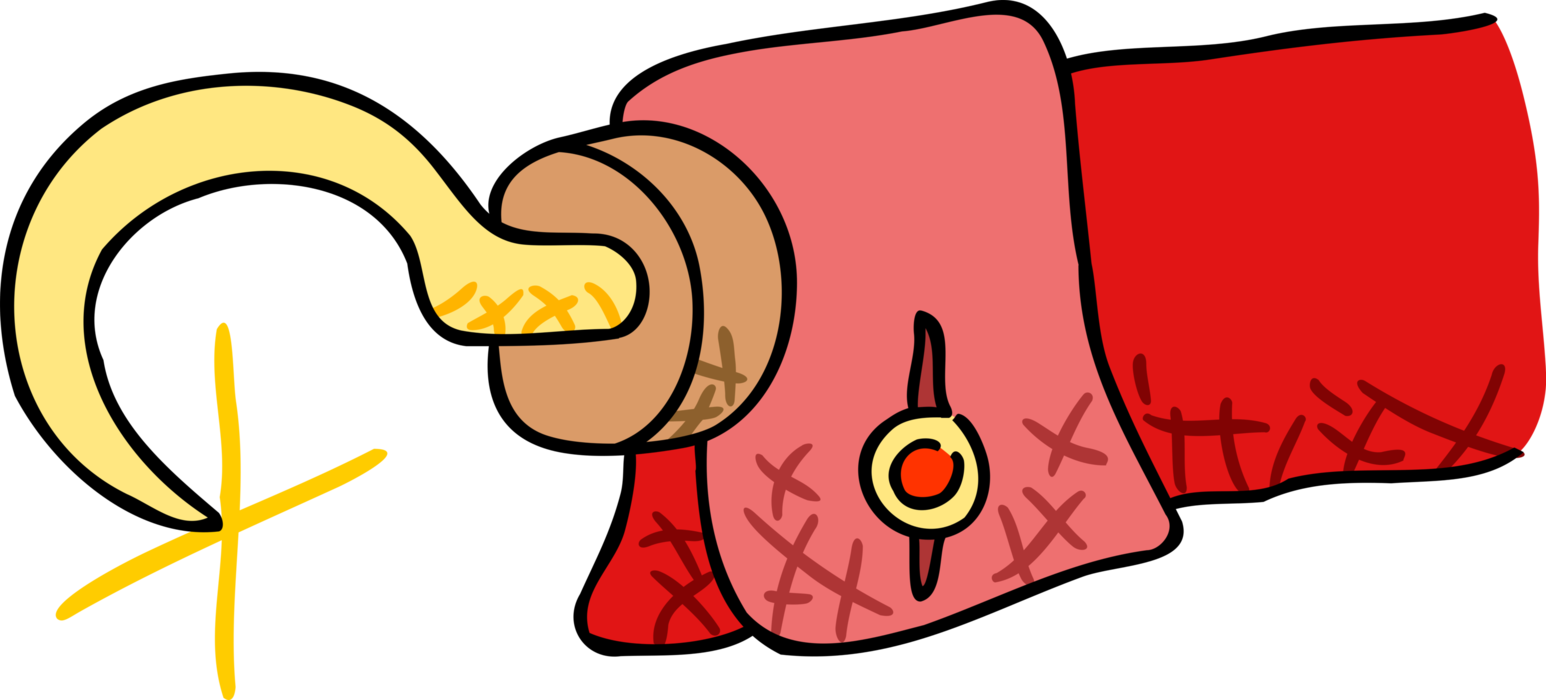Vector Illustration of Buccaneer Pirate Captain's One-Armed Hook