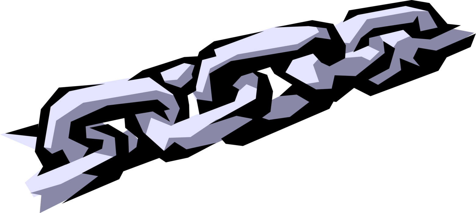 Vector Illustration of Chain Connected Links