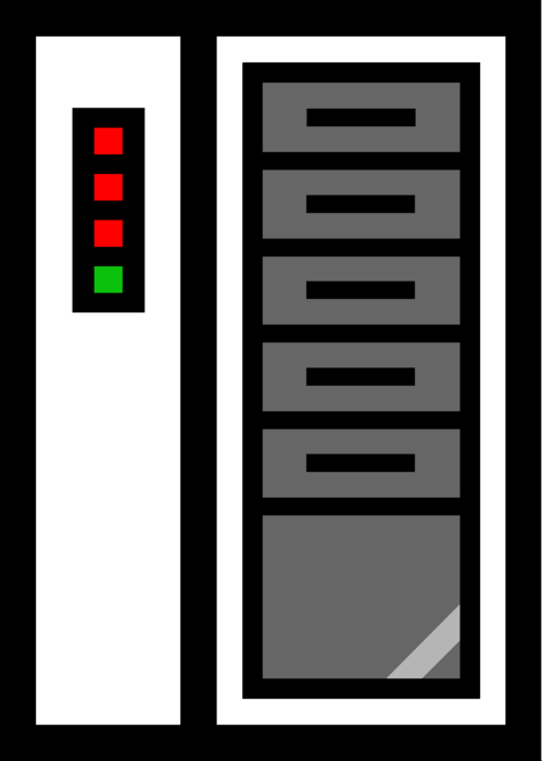 Vector Illustration of Personal Computer Symbol